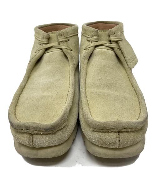 CLARKS（クラークス）CLARKS (クラークス) BEAMS (ビームス) ブーツ スウェード WALLABEE BT BGTX（ワラビー ブーツ ゴアテックス） カーキ サイズ:実寸サイズにてご確認ください。の古着・服飾アイテム