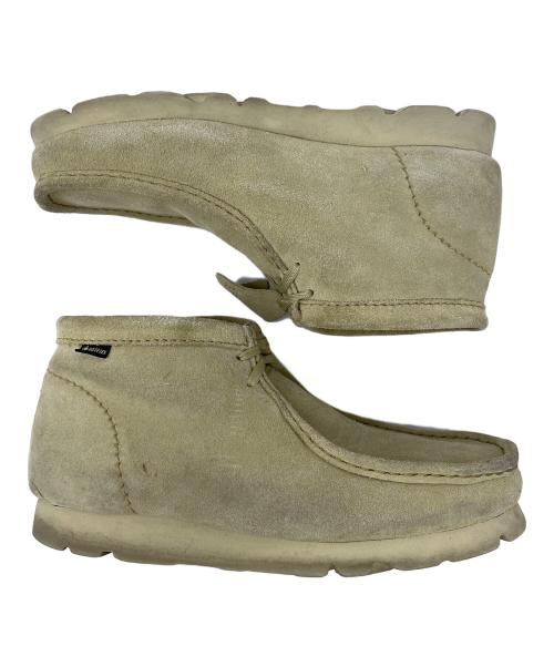 CLARKS（クラークス）CLARKS (クラークス) BEAMS (ビームス) ブーツ スウェード WALLABEE BT BGTX（ワラビー ブーツ ゴアテックス） カーキ サイズ:実寸サイズにてご確認ください。の古着・服飾アイテム