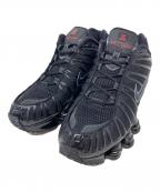 NIKEナイキ）の古着「ローカットスニーカー Shox TL "Black/Metallic Hematite/Max Orange/Black"（ショックス TL "ブラック/メタリックヘマタイト/マックスオレンジ/ブラック"）」｜ブラック