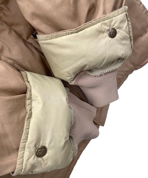 Eddie Bauer（エディーバウアー）Eddie Bauer (エディーバウアー) ダウンジャケット カーキ×ベージュ サイズ:実寸サイズにてご確認ください。の古着・服飾アイテム
