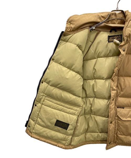 Eddie Bauer（エディーバウアー）Eddie Bauer (エディーバウアー) ダウンジャケット カーキ×ベージュ サイズ:実寸サイズにてご確認ください。の古着・服飾アイテム