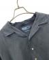 POLO RALPH LAUREN (ポロ・ラルフローレン) 開襟シルクリネン半袖シャツ ブラック サイズ:XLT：20000円