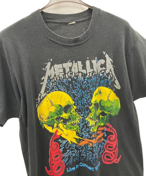 METALLICA（メタリカ）METALLICA (メタリカ) バンドTシャツ ブラック サイズ:実寸サイズにてご確認ください。の古着・服飾アイテム