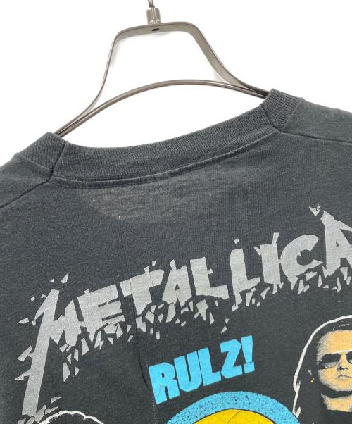 METALLICA（メタリカ）METALLICA (メタリカ) バンドTシャツ ブラック サイズ:実寸サイズにてご確認ください。の古着・服飾アイテム