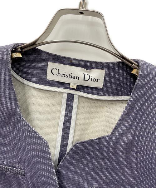 Christian Dior（クリスチャン ディオール）Christian Dior (クリスチャン ディオール) ジャケット ネイビー サイズ:11の古着・服飾アイテム