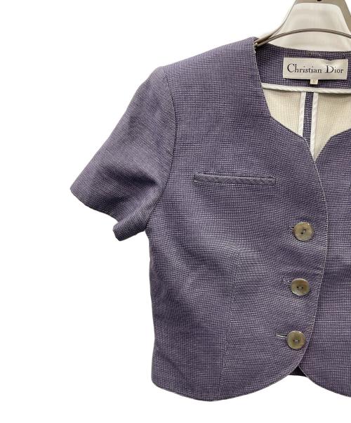 Christian Dior（クリスチャン ディオール）Christian Dior (クリスチャン ディオール) ジャケット ネイビー サイズ:11の古着・服飾アイテム