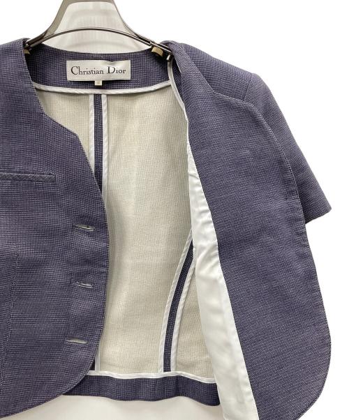 Christian Dior（クリスチャン ディオール）Christian Dior (クリスチャン ディオール) ジャケット ネイビー サイズ:11の古着・服飾アイテム