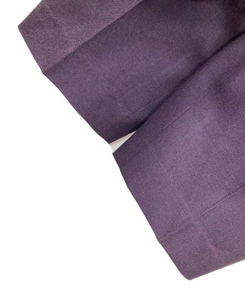 Christian Dior（クリスチャン ディオール）Christian Dior (クリスチャン ディオール) タックパンツ パープル サイズ:Lの古着・服飾アイテム