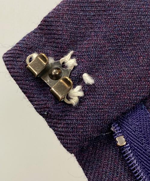 Christian Dior（クリスチャン ディオール）Christian Dior (クリスチャン ディオール) タックパンツ パープル サイズ:Lの古着・服飾アイテム