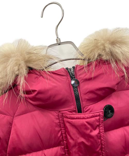 MONCLER（モンクレール）MONCLER (モンクレール) ダウンジャケット レッド サイズ:1の古着・服飾アイテム