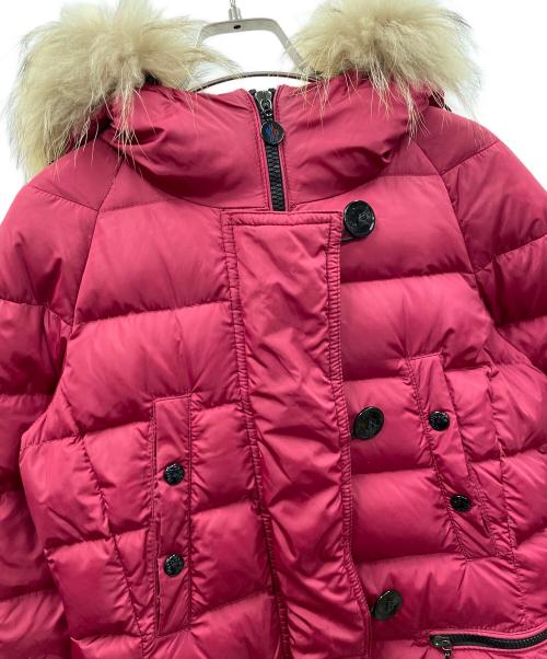 MONCLER（モンクレール）MONCLER (モンクレール) ダウンジャケット レッド サイズ:1の古着・服飾アイテム