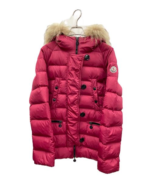 MONCLER（モンクレール）MONCLER (モンクレール) ダウンジャケット レッド サイズ:1の古着・服飾アイテム