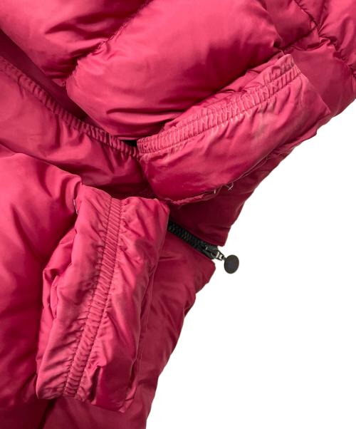 MONCLER（モンクレール）MONCLER (モンクレール) ダウンジャケット レッド サイズ:1の古着・服飾アイテム
