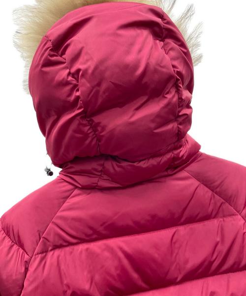 MONCLER（モンクレール）MONCLER (モンクレール) ダウンジャケット レッド サイズ:1の古着・服飾アイテム