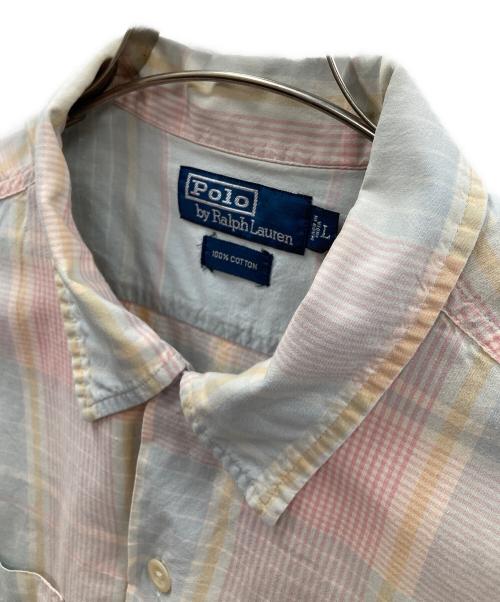 POLO RALPH LAUREN（ポロ・ラルフローレン）POLO RALPH LAUREN (ポロ・ラルフローレン) オープンカラーシャツ マルチカラー サイズ:Lの古着・服飾アイテム