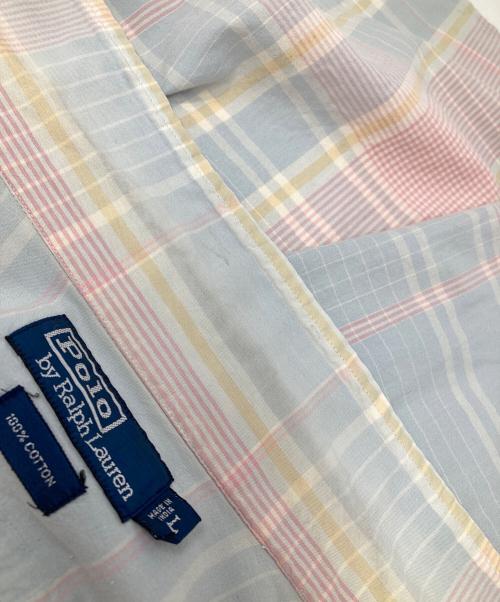 POLO RALPH LAUREN（ポロ・ラルフローレン）POLO RALPH LAUREN (ポロ・ラルフローレン) オープンカラーシャツ マルチカラー サイズ:Lの古着・服飾アイテム