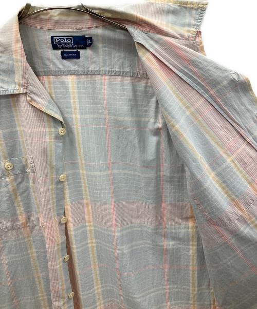 POLO RALPH LAUREN（ポロ・ラルフローレン）POLO RALPH LAUREN (ポロ・ラルフローレン) オープンカラーシャツ マルチカラー サイズ:Lの古着・服飾アイテム