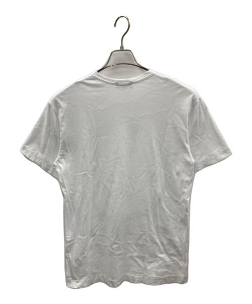 COMME des GARCONS（コムデギャルソン）COMME des GARCONS (コムデギャルソン) 半袖カットソー チェーン装飾スケッチTシャツ ホワイト サイズ:Mの古着・服飾アイテム