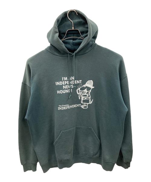 RUSSELL ATHLETIC（ラッセルアスレチック）RUSSELL ATHLETIC (ラッセルアスレチック) プルオーバーパーカー グリーン サイズ:XXLの古着・服飾アイテム