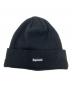 SUPREME（シュプリーム）の古着「ニットキャップ S LogoBeanie 20AW（S ロゴビーニー 20AW）」｜ブラック