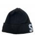 SUPREME (シュプリーム) New Era (ニューエラ) ニットキャップ S LogoBeanie 20AW（S ロゴビーニー 20AW） ブラック サイズ:実寸サイズにてご確認ください。：6000円