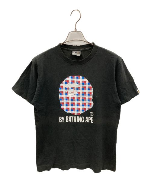 BAPE BY A BATHING APE（ベイプバイアベイシングエイプ）BAPE BY A BATHING APE (ベイプバイアベイシングエイプ) Tシャツ ブラック サイズ:Mediumの古着・服飾アイテム