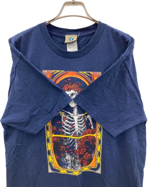 LIQUID BLUE（リキッドブルー）LIQUID BLUE (リキッドブルー) バンドTシャツ Grateful Dead（グレイトフル デッド） ネイビー サイズ:Lの古着・服飾アイテム