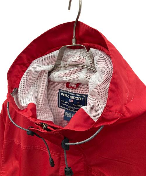 POLO SPORT（ポロスポーツ）POLO SPORT (ポロスポーツ) アノラックパーカー レッド サイズ:Lの古着・服飾アイテム
