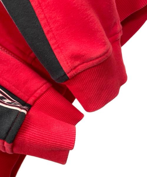 DIESEL（ディーゼル）DIESEL (ディーゼル) ジップパーカー AMST-TRASTEER-HT01 レッド サイズ:Lの古着・服飾アイテム