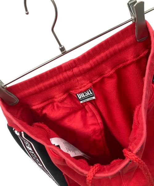 DIESEL（ディーゼル）DIESEL (ディーゼル) スウェットパンツ AMSB-BOUNSS-HT02（アムスビー-ボウンス-エイチティーゼロツー） レッド サイズ:Lの古着・服飾アイテム