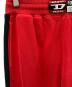 DIESEL (ディーゼル) スウェットパンツ AMSB-BOUNSS-HT02（アムスビー-ボウンス-エイチティーゼロツー） レッド サイズ:L：5000円