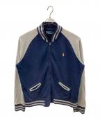 POLO RALPH LAURENポロ・ラルフローレン）の古着「ジップジャケット」｜ネイビー×グレー