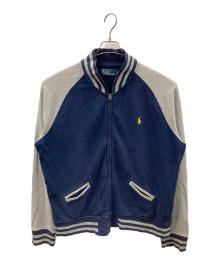 POLO RALPH LAUREN（ポロ・ラルフローレン）の古着「ジップジャケット」｜ネイビー×グレー