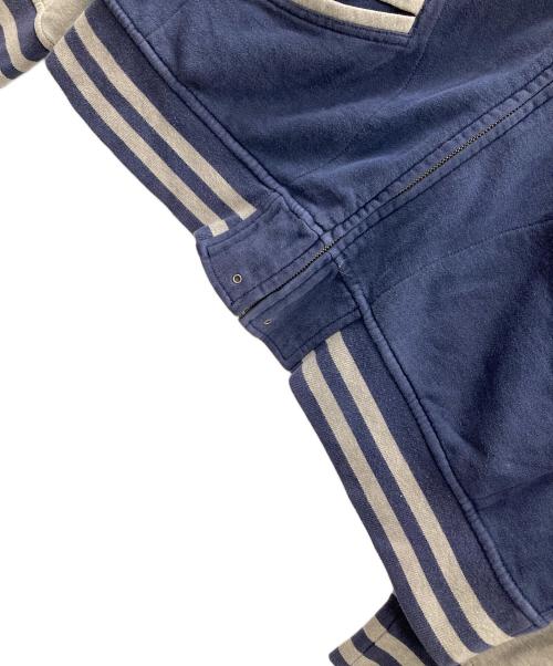 POLO RALPH LAUREN（ポロ・ラルフローレン）POLO RALPH LAUREN (ポロ・ラルフローレン) ジップジャケット ネイビー×グレー サイズ:XLの古着・服飾アイテム