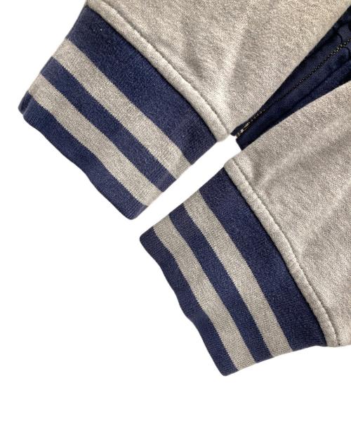POLO RALPH LAUREN（ポロ・ラルフローレン）POLO RALPH LAUREN (ポロ・ラルフローレン) ジップジャケット ネイビー×グレー サイズ:XLの古着・服飾アイテム