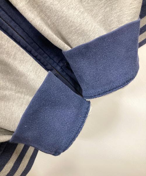 POLO RALPH LAUREN（ポロ・ラルフローレン）POLO RALPH LAUREN (ポロ・ラルフローレン) ジップジャケット ネイビー×グレー サイズ:XLの古着・服飾アイテム