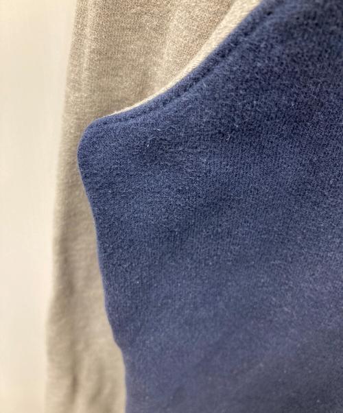 POLO RALPH LAUREN（ポロ・ラルフローレン）POLO RALPH LAUREN (ポロ・ラルフローレン) ジップジャケット ネイビー×グレー サイズ:XLの古着・服飾アイテム