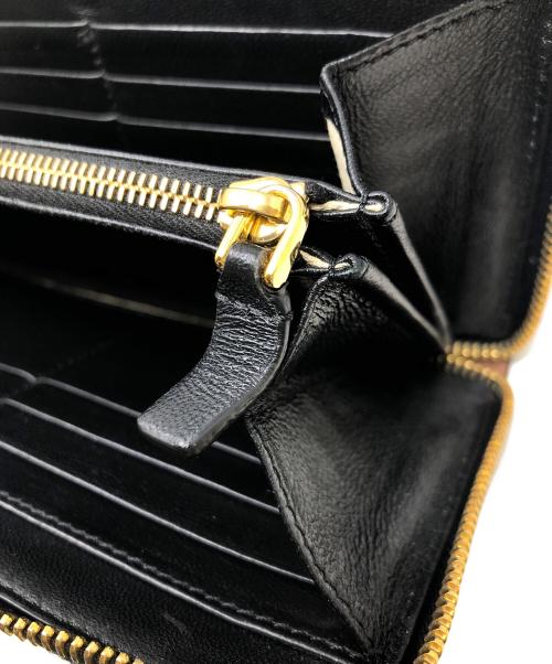 MARNI（マルニ）MARNI (マルニ) 長財布 ブラウン×ネイビー サイズ:実寸サイズにてご確認ください。の古着・服飾アイテム
