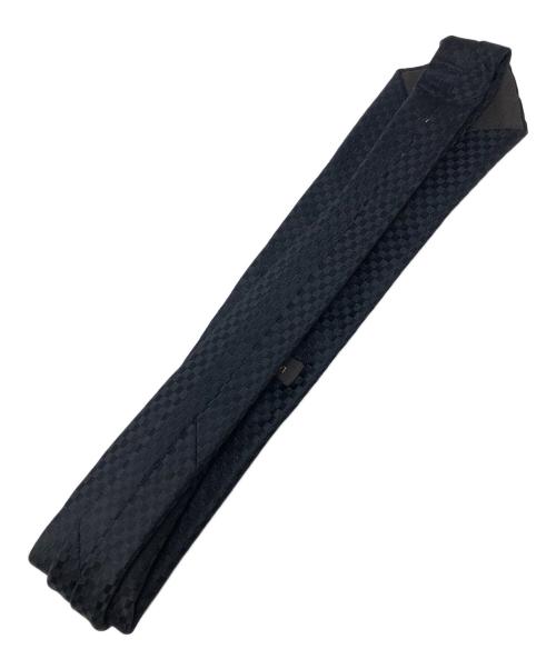 LOUIS VUITTON（ルイ ヴィトン）LOUIS VUITTON (ルイ ヴィトン) ネクタイ ブラック サイズ:実寸サイズにてご確認ください。の古着・服飾アイテム