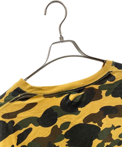 A BATHING APE（アベイシングエイプ）A BATHING APE (アベイシングエイプ) ロングスリーブTシャツ カーキ サイズ:2XLの古着・服飾アイテム