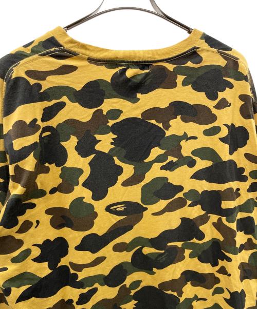 A BATHING APE（アベイシングエイプ）A BATHING APE (アベイシングエイプ) ロングスリーブTシャツ カーキ サイズ:2XLの古着・服飾アイテム