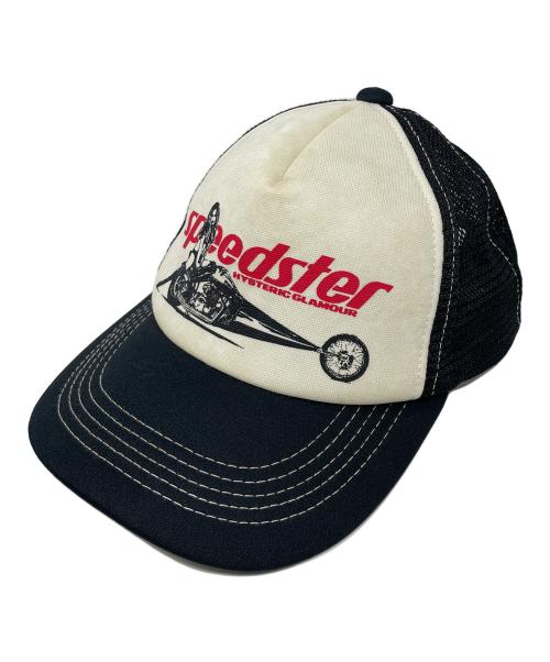 Hysteric Glamour（ヒステリックグラマー）Hysteric Glamour (ヒステリックグラマー) メッシュキャップ ブラック サイズ:実寸サイズにてご確認ください。の古着・服飾アイテム