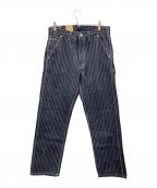 児島ジーンズコジマジーンズ）の古着「ペインターパンツ 13oz ウォバッシュペインターパンツ」｜インディゴ