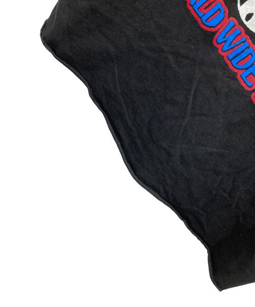 JACKSON MATISSE（ジャクソンマティス）JACKSON MATISSE (ジャクソンマティス) ラグランTシャツ WORLD TOUR 82（ワールド ツアー 82） ブラック×オレンジ サイズ:LARGEの古着・服飾アイテム