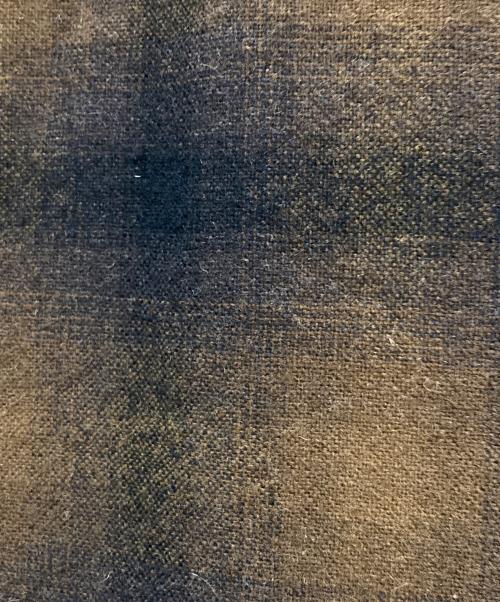 Subculture（サブカルチャー）Subculture (サブカルチャー) オープンカラーシャツ 23AW WOOL CHECK SHIRT（23オータム ウール チェック シャツ） ブラウン×ブラック サイズ:2の古着・服飾アイテム