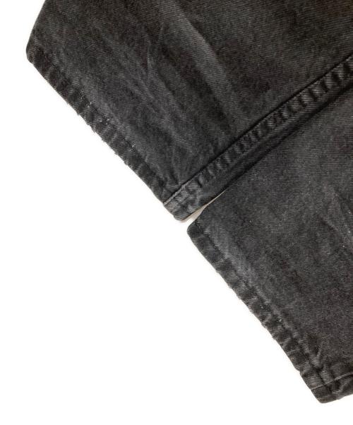 LEE（リー）LEE (リー) ブラックデニム ブラック サイズ:36-34の古着・服飾アイテム
