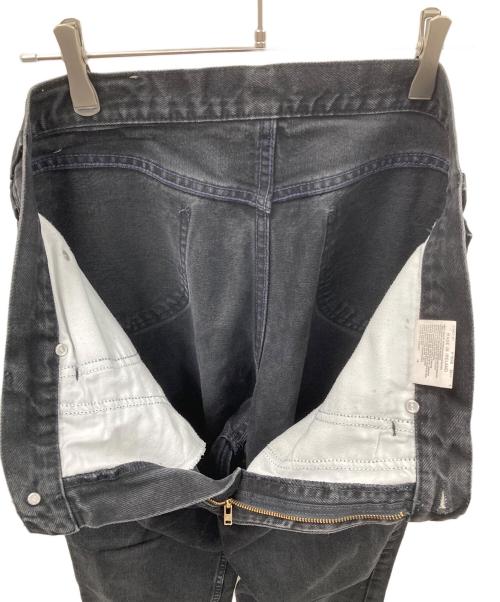 LEE（リー）LEE (リー) ブラックデニム ブラック サイズ:36-34の古着・服飾アイテム