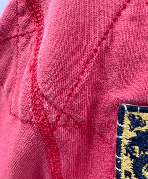 POLO RALPH LAUREN（ポロ・ラルフローレン）POLO RALPH LAUREN (ポロ・ラルフローレン) ポロシャツ レッド×オリーブ サイズ:Lの古着・服飾アイテム