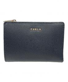 FURLA（フルラ）の古着「2つ折り財布」｜ブラック