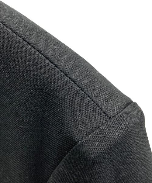 UNIQLO:C（ユニクロ:シー）UNIQLO:C (ユニクロ:シー) リネンジャケット プレミアムリネンジャケットリラックスフィット ブラック サイズ:M 未使用品の古着・服飾アイテム